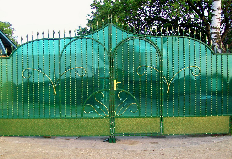 Кованые ворота Немиров