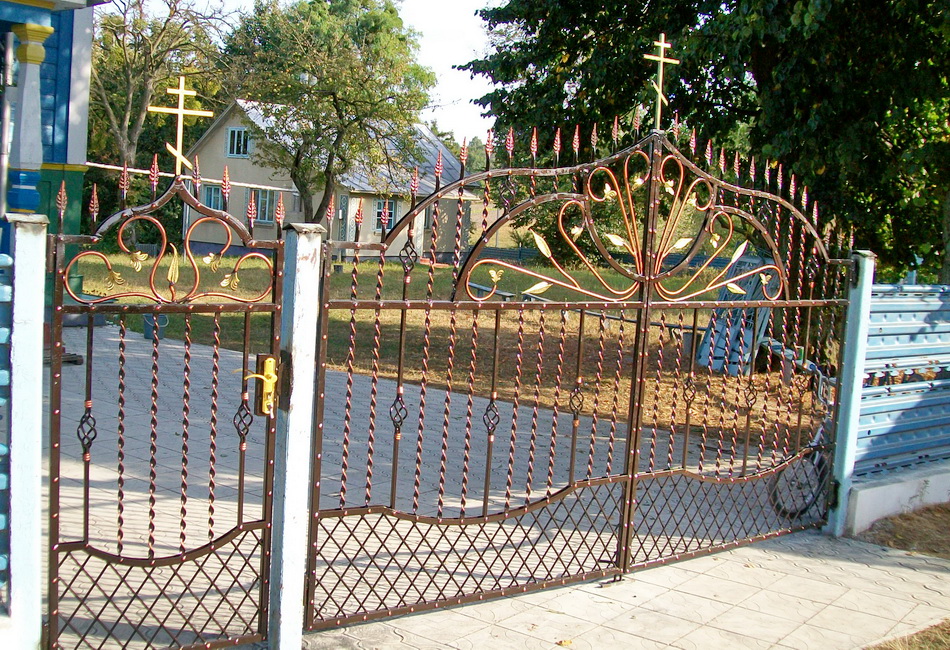 Кованые ворота Миргород