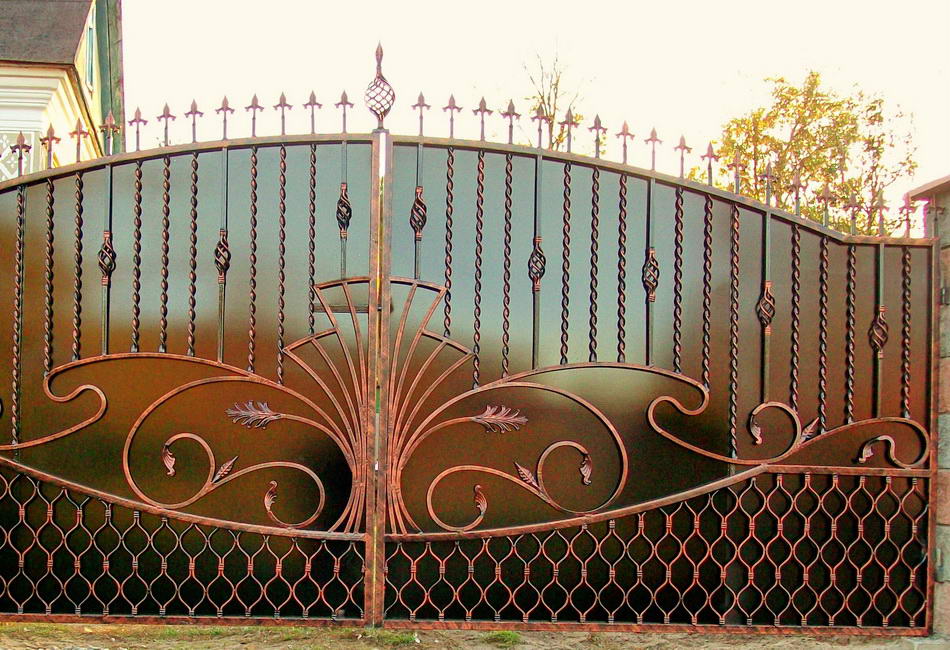 Кованые ворота Радивилов