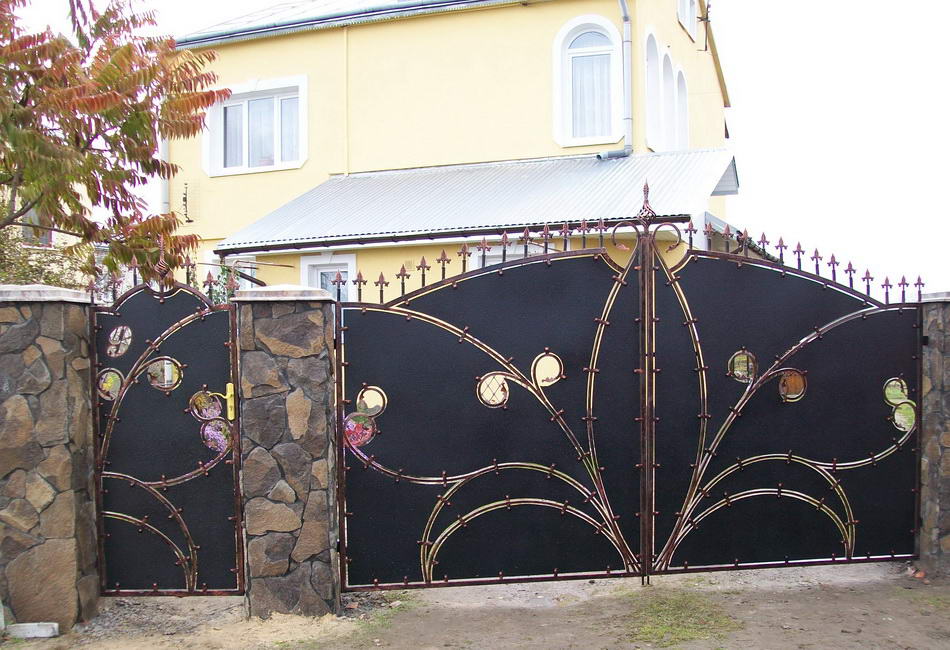 Кованые ворота Тячев