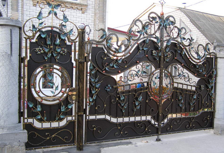 Кованые ворота Львов