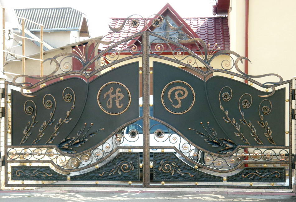 Кованые ворота Самбор
