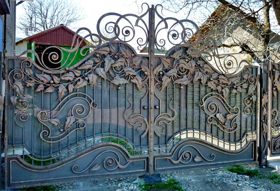 Кованые ворота Суммы