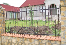 Виготовлення кованих парканів - марка виробу Калина